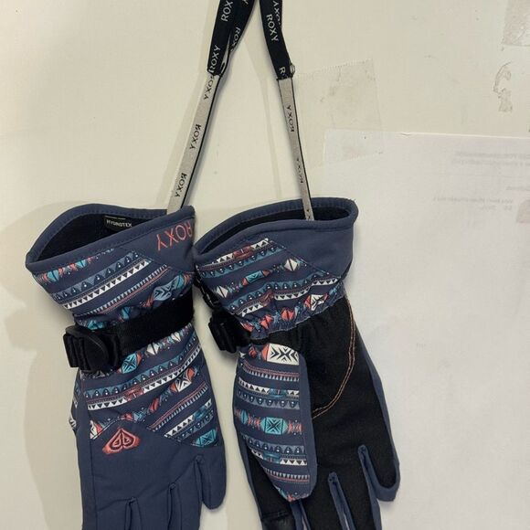 Roxy Patterned Winter Gloves - Picture 1 of 3